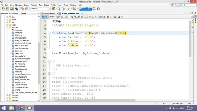 How to declare common variable to all the functions in php | global variable in php tamil смотреть онлайн