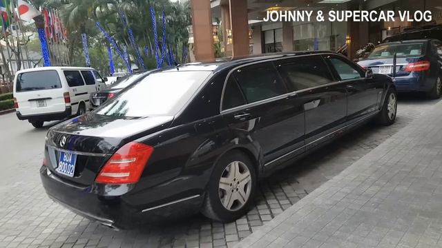 Nhìn gần xe bọc thép triệu đô Mercedes S600 Pullman Guard chuyên chở các chính khách thăm #Vietnam смотреть онлайн