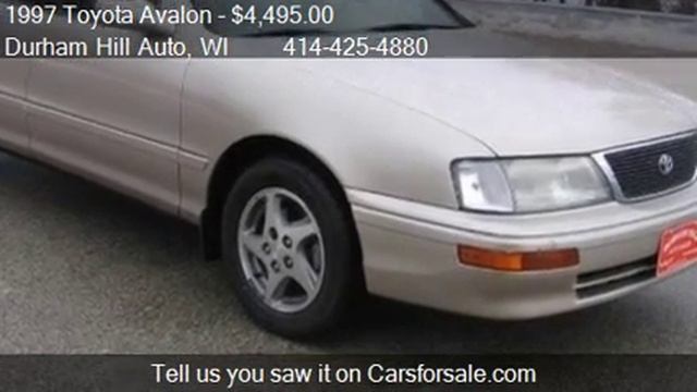1997 Toyota Avalon XLS for sale in Muskego, WI 53150 at Durh смотреть онлайн
