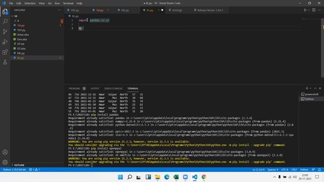How to Import an Excel File into Python using Pandas смотреть онлайн