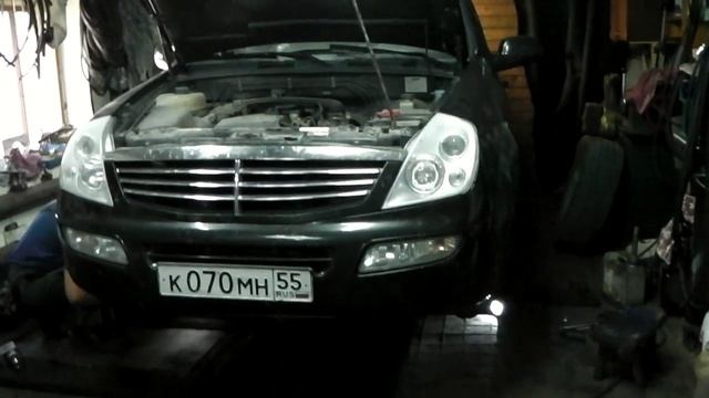 SSangyong Reexton попытка замены приводов (неудача)