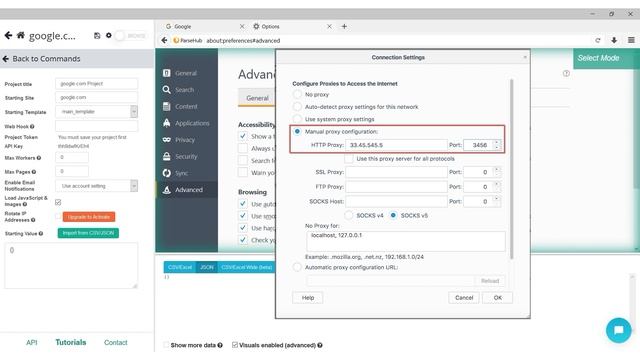 Настройка прокси в ParseHub смотреть онлайн