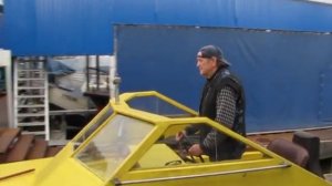 Морские сани Уффы Фокса, Катер