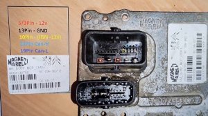 распиновка эбу рккп робота Citroen C4Pikaso