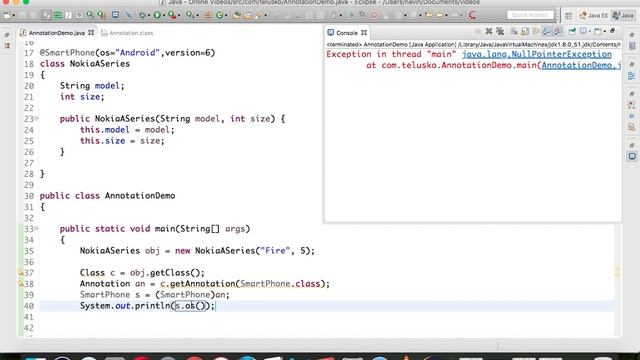 15.10 Annotation in Java part 3 | Using Custom Annotation смотреть онлайн