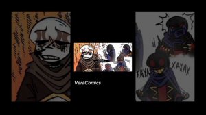 ×Что-то на языке Андертейла× #undertaleau #андертейл #андертейлау #озвучка #комиксы #эрроринк