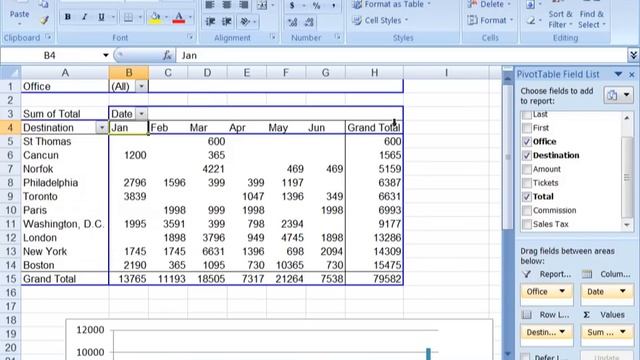 How to Add page fields on a pivot table in Excel - Excel Pivot Table tutorial 2010 2013 2016 смотреть онлайн