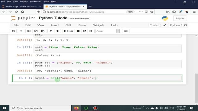How To Create Sets In Python? | Python 4 You | Lecture 136 смотреть онлайн