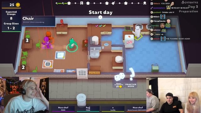 xQc Plays PlateUp! with Jesse, Poke & Gigi смотреть онлайн