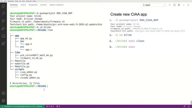 pymaketool and EDU CIAA NXP смотреть онлайн