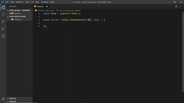 Node js Crash Course Tutorial #3 Clients & Servers360p смотреть онлайн