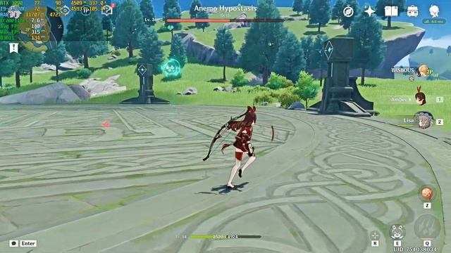 GUNSHIN IMPACT 4.0 Co-op Anemo Hypostasis Fight | NVIDIA GEFORCE RTX 3090 24GB смотреть онлайн