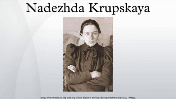 Nadezhda Krupskaya