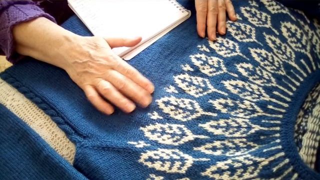 Моя первая Лопапейса.Обзор,как вязала. смотреть онлайн