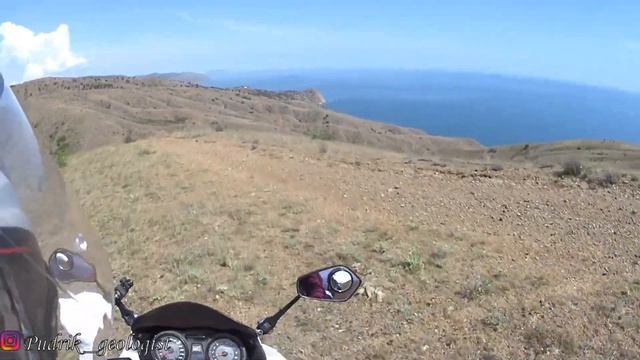 Крым 2020. Дорога на запад. Часть 6 - Восточное побережье Крыма #Мотопутешествие смотреть онлайн