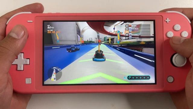 Hot Wheels Unleashed Gameplay on Nintendo Switch LITE смотреть онлайн