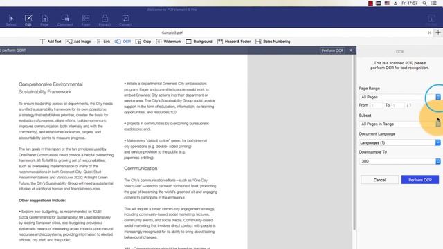 Perform PDF OCR on Mac with PDFelement (compatible MacOS 10.14 Mojave) смотреть онлайн
