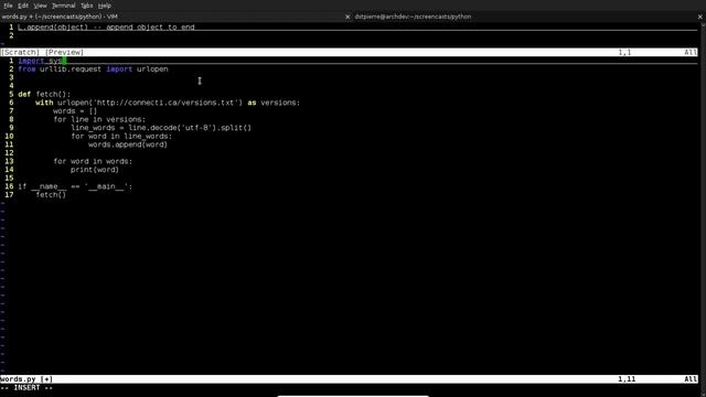 Tutoriels rapides Python 3 / ~ : Modules смотреть онлайн