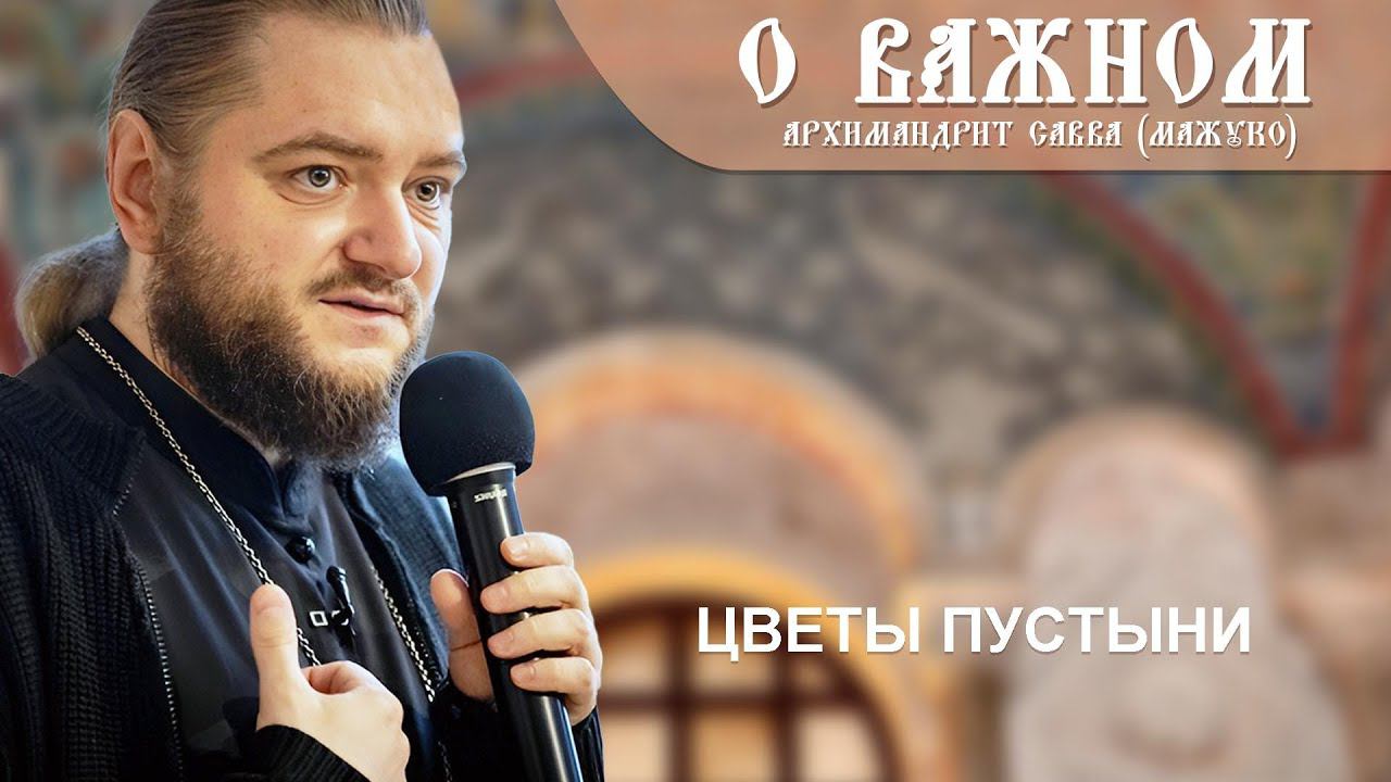Архимандрит Савва (Мажуко). О важном. Цветы пустыни смотреть онлайн