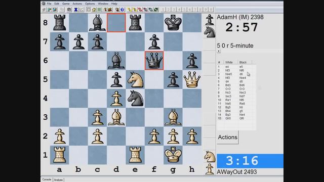 Blitz game 1 (chess) смотреть онлайн