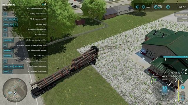 FS 22 ОБЗОР МОДА НА АВТОЗАГРУЗКУ ЛЕСА! смотреть онлайн