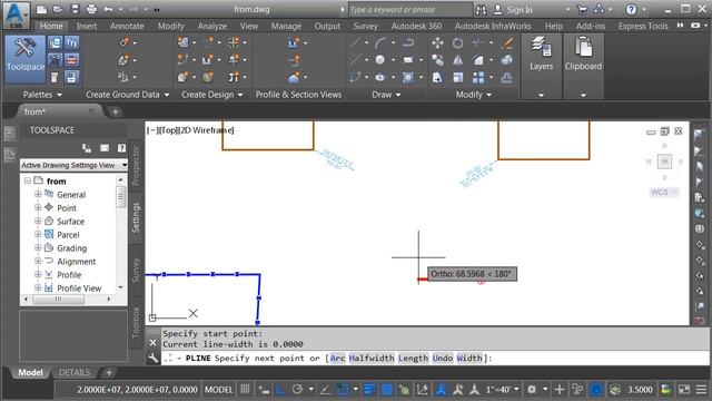 Snapping to Relative Locations using AutoCAD's FROM Object Snap смотреть онлайн