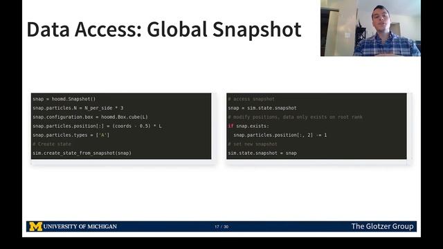 HOOMD-blue: A High Performance Scalable Particle Simulation Python Library |SciPy 2020| Butler смотреть онлайн