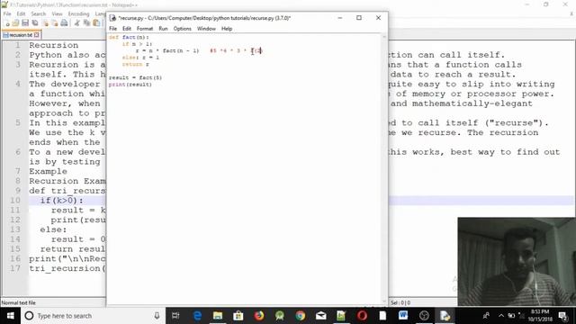 Lecture 31: Python Recursion Function Programming Tutorial in Amharic | በአማርኛ смотреть онлайн