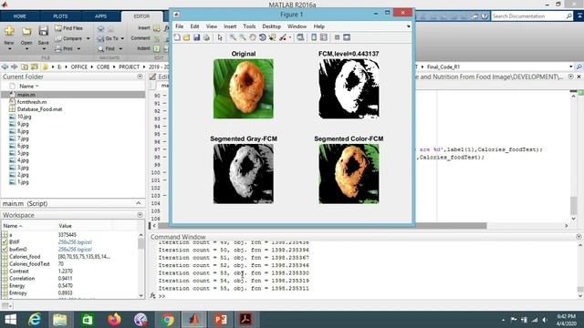 Indian Food Image Segmentation and Classification Systems for Calorie Measurement using FCM & SVM смотреть онлайн