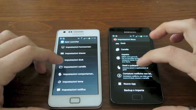 Nova Launcher VS Apex launcher by Android Blog смотреть онлайн