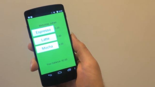 Android JavaFX NFC demo смотреть онлайн