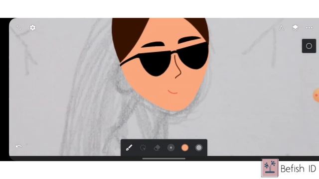 Design Process Illustration in Infinite Design App Speed Art | Befish ID смотреть онлайн