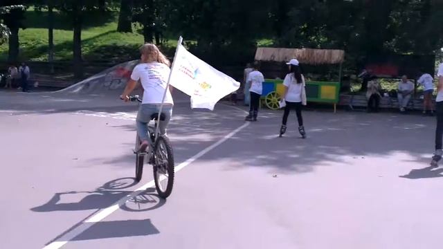 Велопробег #СобянинНашМэр в Парке Горького, 18-08 смотреть онлайн