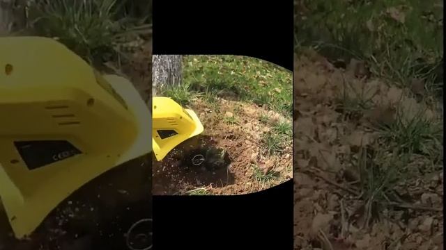 Культиватор аккумуляторный 20 вольт, 60 минут на одном аккумуляторе смотреть онлайн