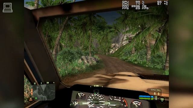 Crysis Gameplay ATI Radeon HD 2400 Pro смотреть онлайн