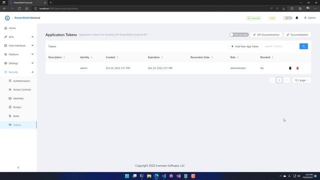 PowerShell Universal Training - APIs - Security смотреть онлайн