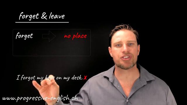 FORGET or LEAVE | English common errors | Grammar lesson with GRAMMAR MAN смотреть онлайн