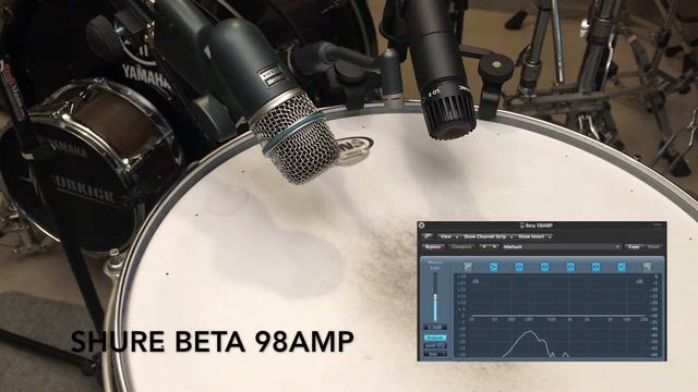 Shure Beta 56A vs Beta 98AMP vs SM57 - 14" Snare Yamaha Dave Weckl Signature смотреть онлайн