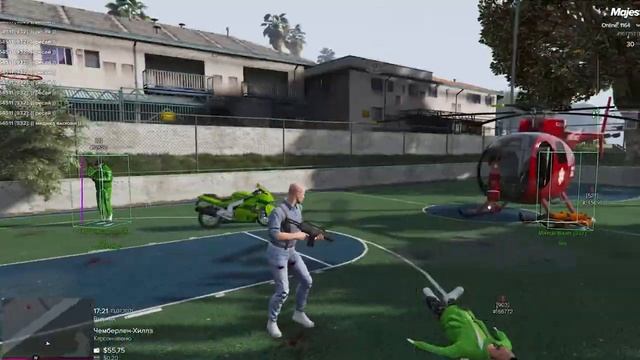 ? ВКЛЮЧИЛ СЕКРЕТНУЮ КНОПКУ В МАШИНЕ В - GTA 5 RP ? смотреть онлайн