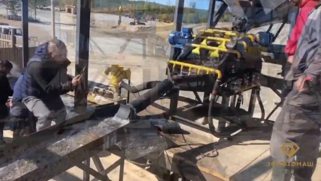 Установка доводки золота ШОУ-1. Стационарная доводка золота. смотреть онлайн