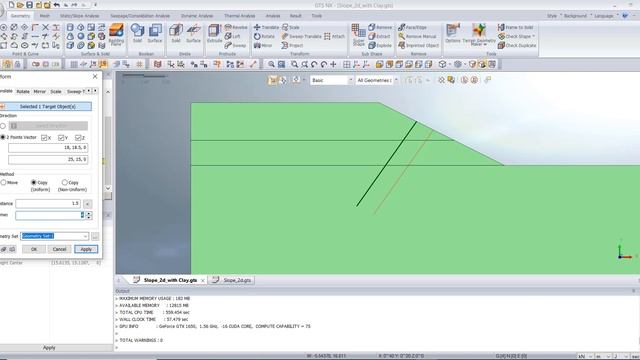 Midas GTS NX - Improving the Safety Factor of Slope Stability Analysis by Implementing Soil Nailing смотреть онлайн
