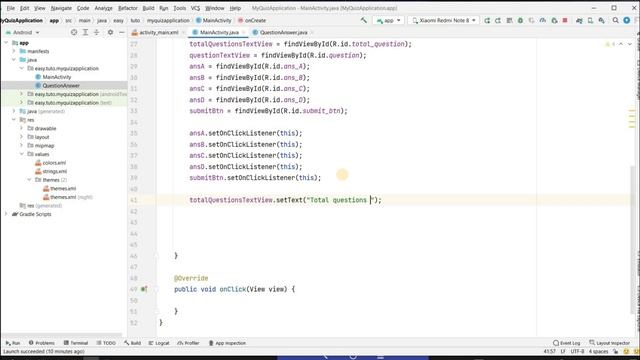 Quiz Application | Android Studio Tutorial | 2022 смотреть онлайн