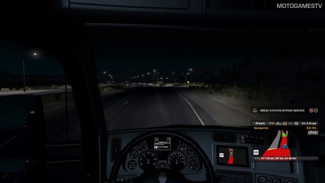 American Truck Simulator - Arizona - Las Vegas to Flagstaff Gameplay смотреть онлайн