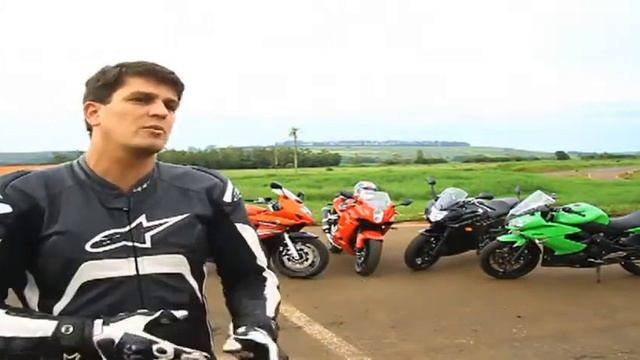 Comparativo Kawasaki Ninja 650R, Kasinski Comet 650, Suzuki GSX 650F E Yamaha XJ6-F.flv