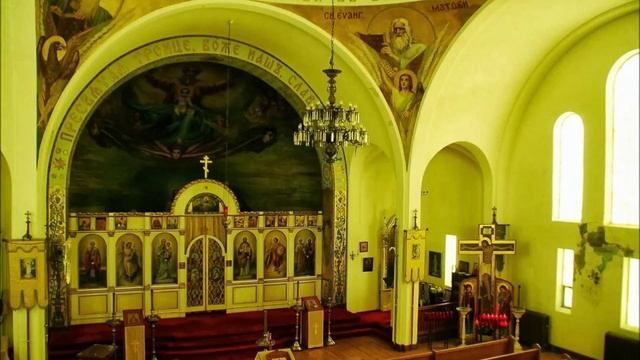 Litany of Peace and First Antiphon - Divine Liturgy, August 2, 2015 смотреть онлайн