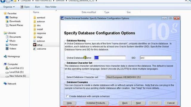 Oracle Tutorial-Install Oracle Database 10g in Windows смотреть онлайн