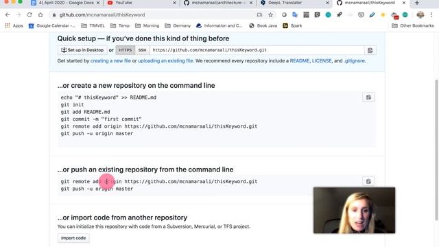 2) GitHub and command line смотреть онлайн