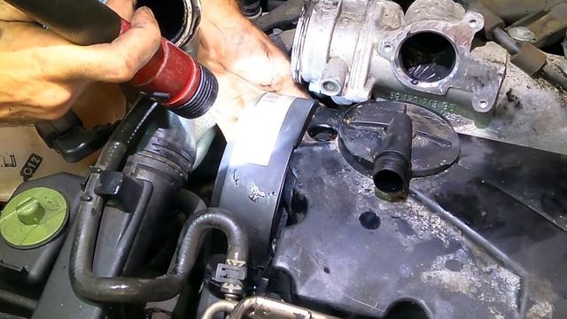 Valve Cover Turned Clogged EGR! VW Golf 1.9 Diesel! смотреть онлайн