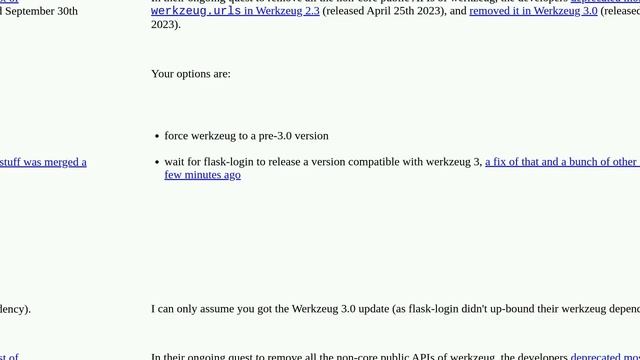 ImportError: cannot import name 'url_decode' from 'werkzeug.urls' смотреть онлайн