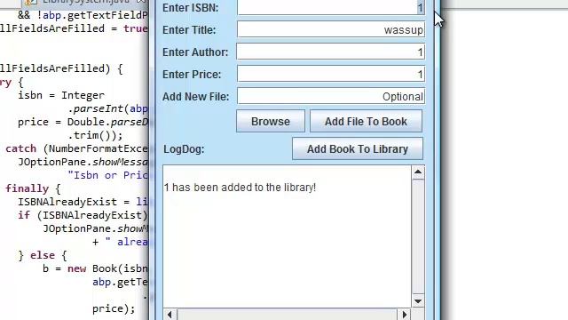 Java: Extended Simple Library System With GUI (Part 32) смотреть онлайн